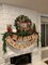 Merry Christmas Banner Vintage Xmas Banner Retro Christmas Banner Christmas Decorations Retro Nostalgic Traditional Old Fashioned Victorian Xmas Holiday Decor for home mantel Fireplace